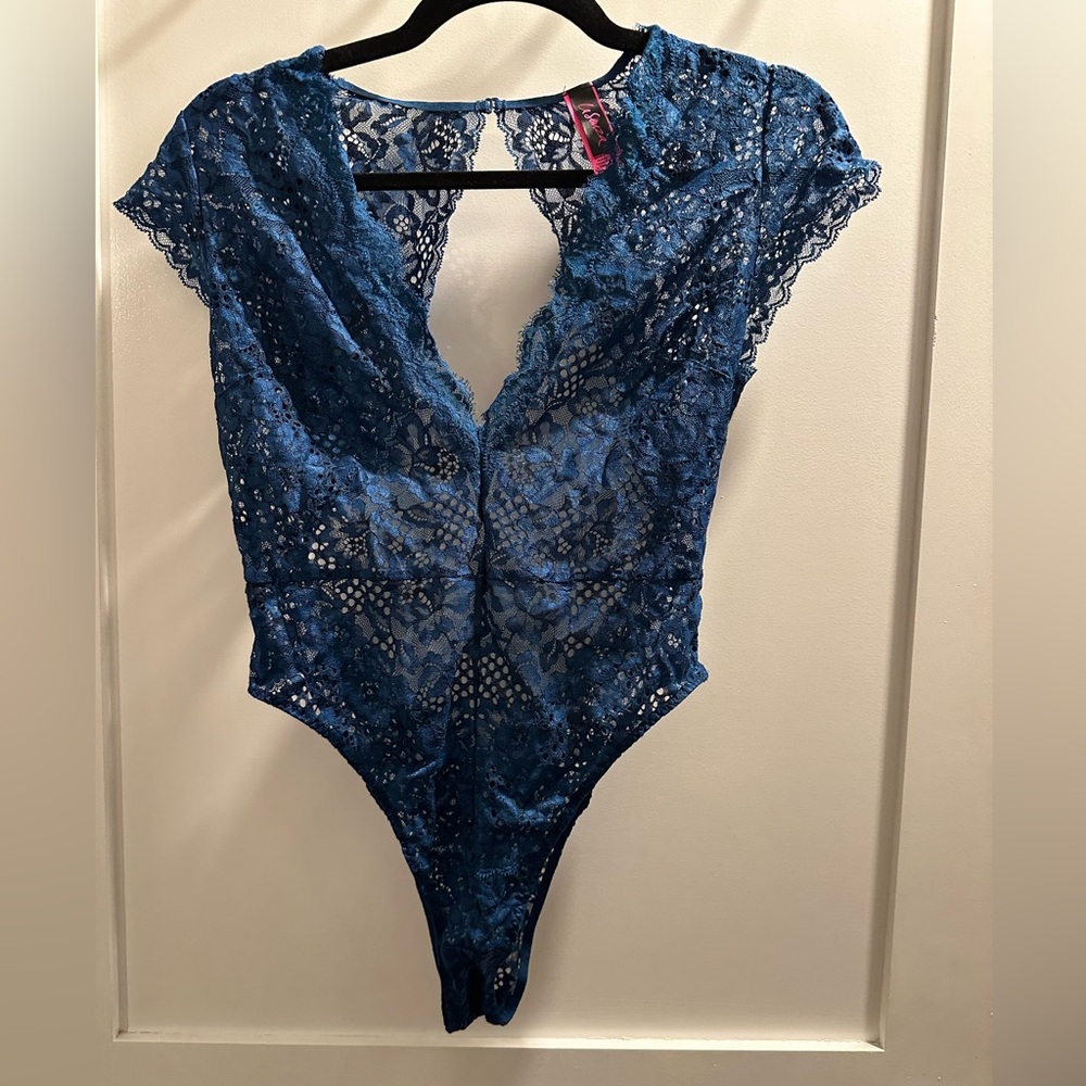 2/$30 Blue Lace Lingerie